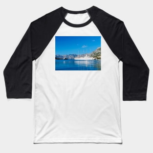 At the port of Kotor Baseball T-Shirt